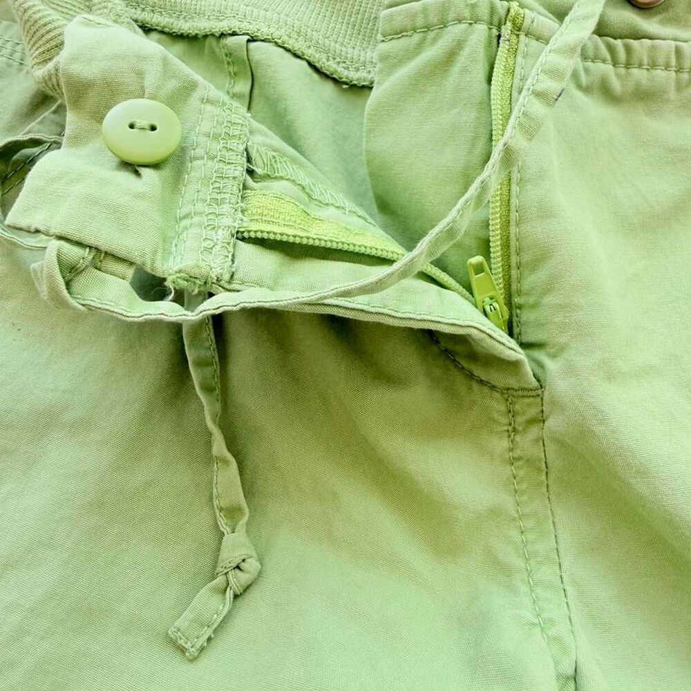 Anthropologie Hei Hei Green Cropped Capri Drawstring Pants Size 2 - Picture 4 of 8